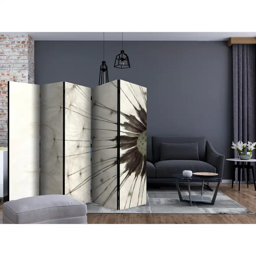 Rumsavdelare Arkiio White Dandelion II 225x172 cm