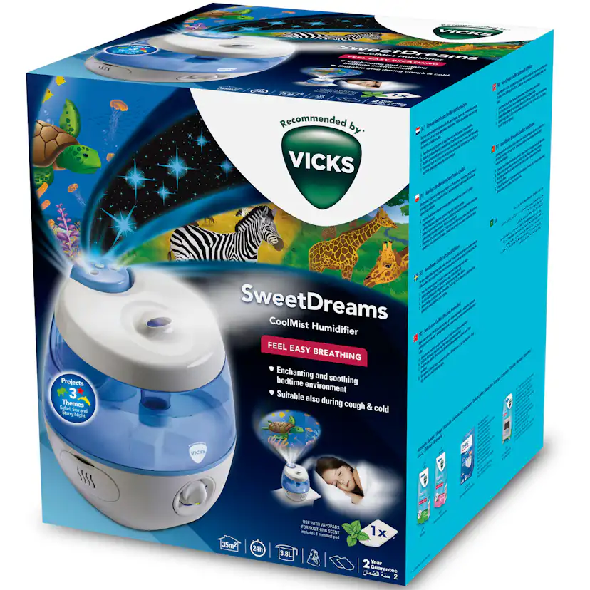 Luftfuktare Vicks VUL575 SweetDreams Cool Mist