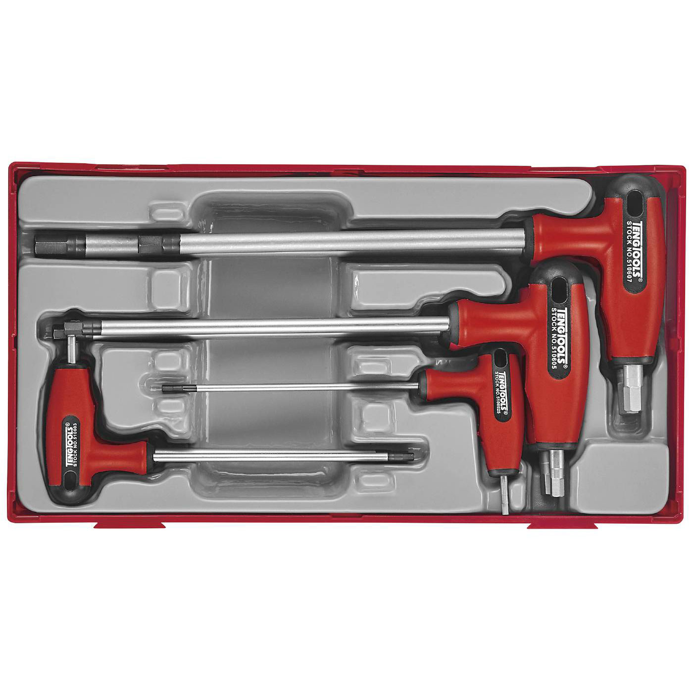 Sexkantnyckelsats 7 delar Teng Tools TTHEX7S