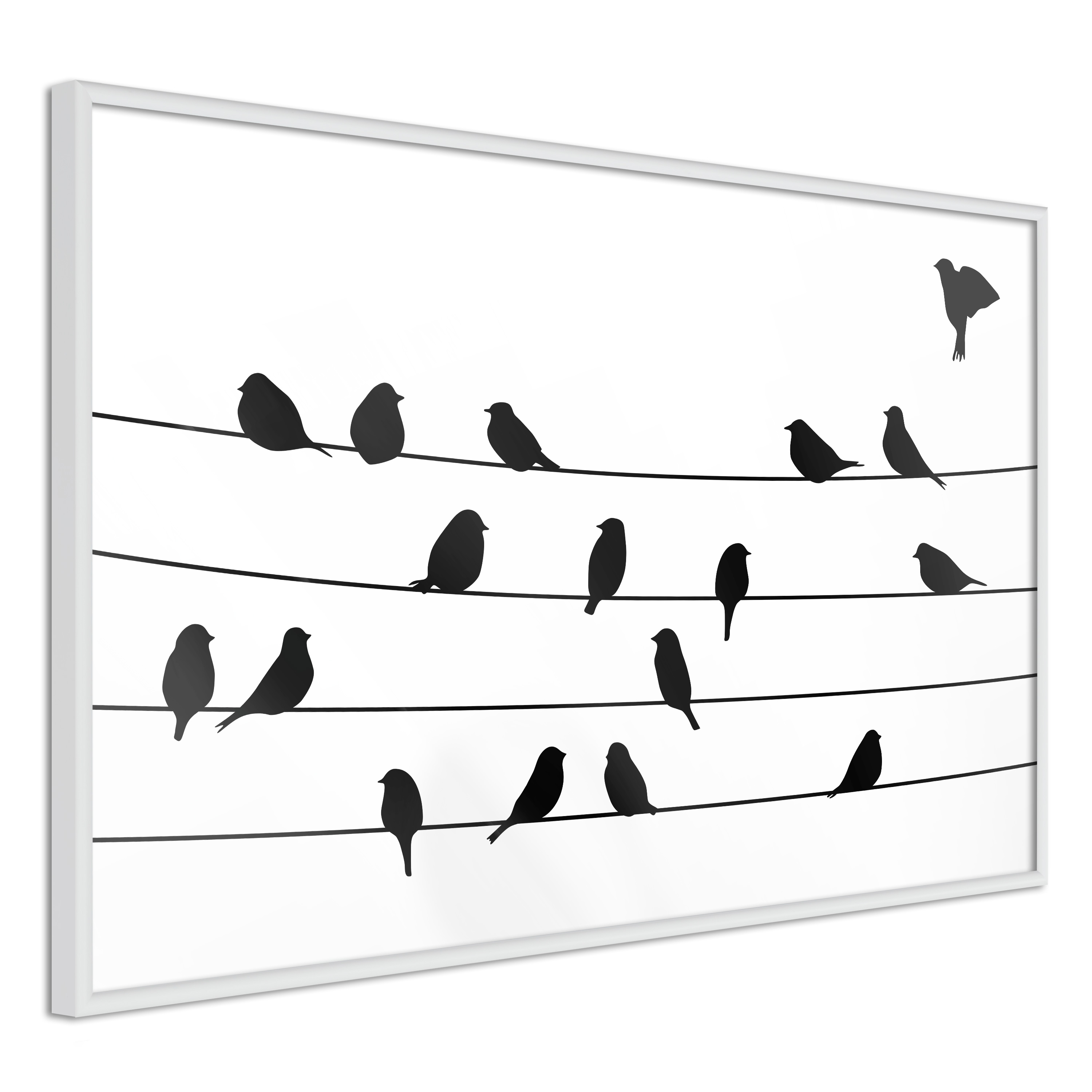Poster Artgeist Affisch Bird Family