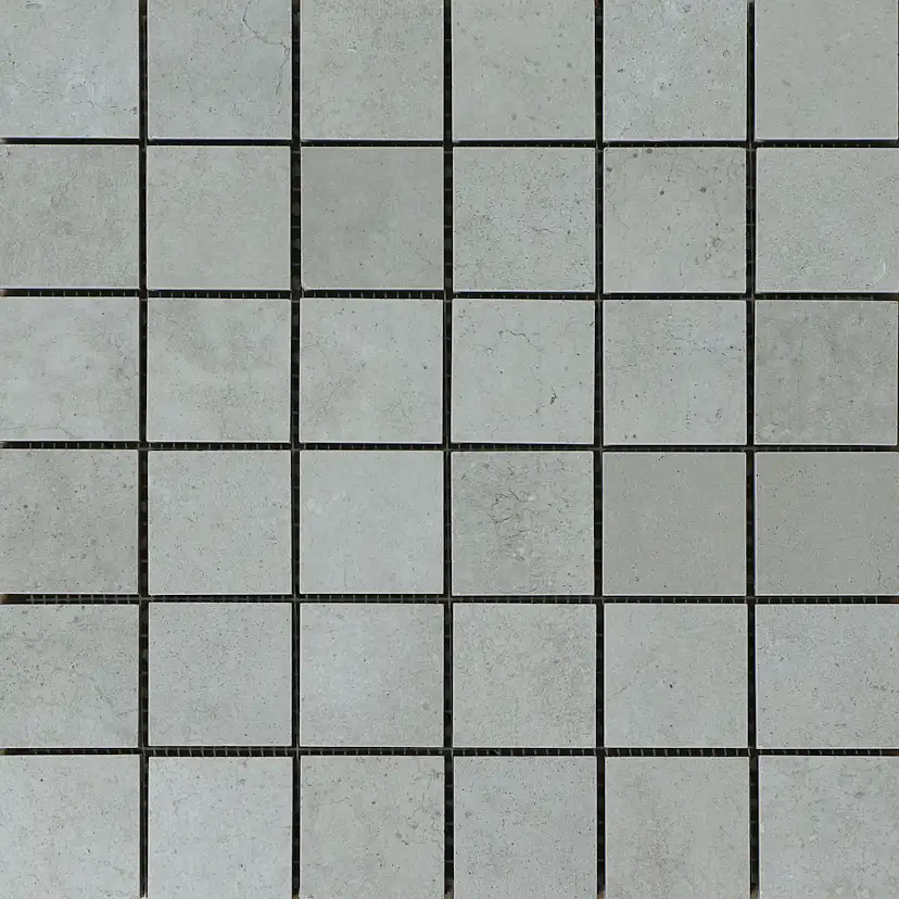 Mosaik Tenfors Carnaby Gris Matt 5x5 cm