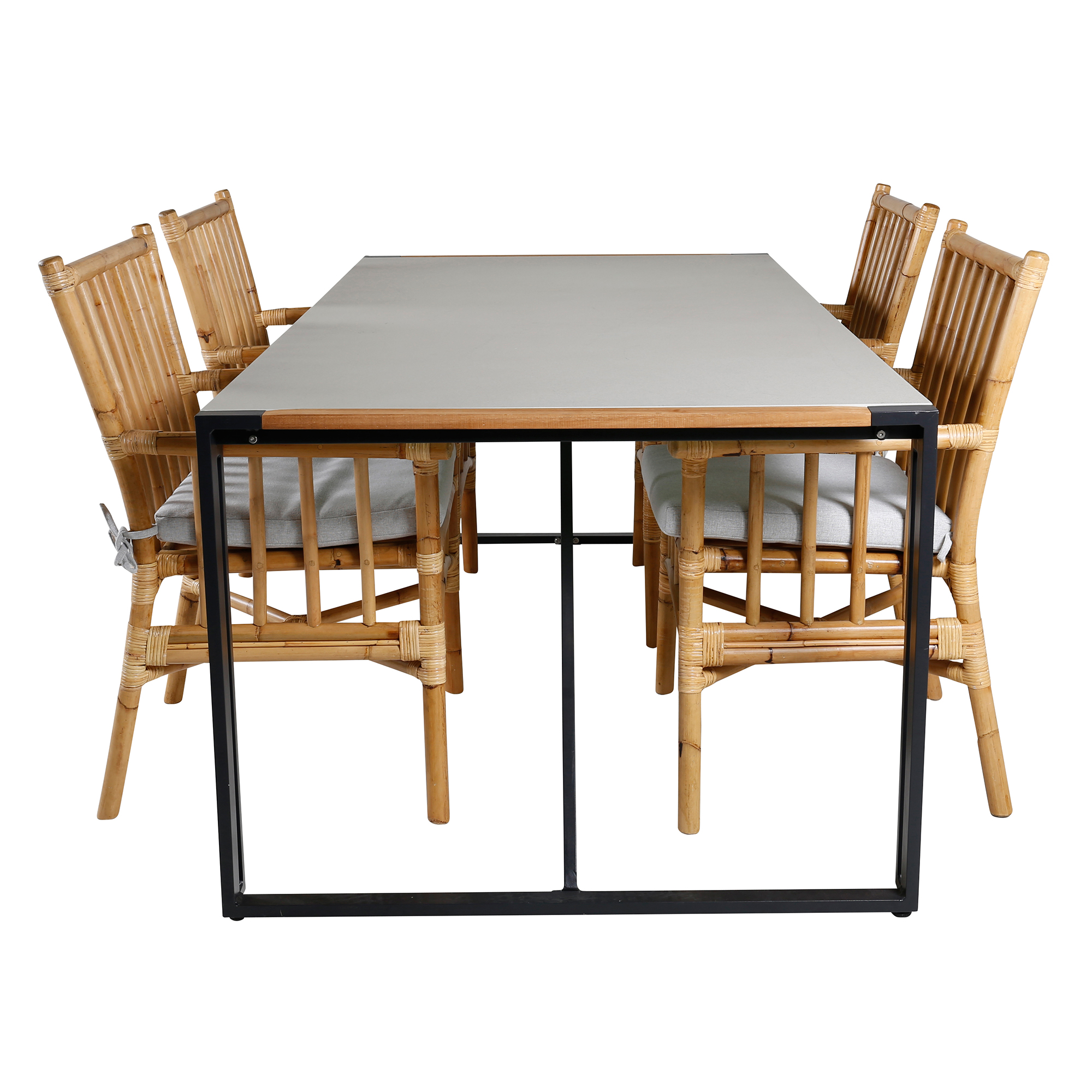 Matgrupp Venture Home Thea med 4 Cane Stolar