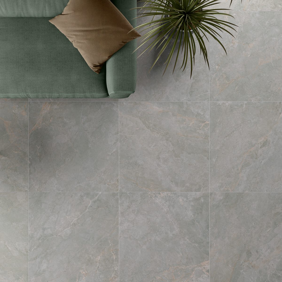 Klinker Marais Grey Marmor Matt 60x60 cm