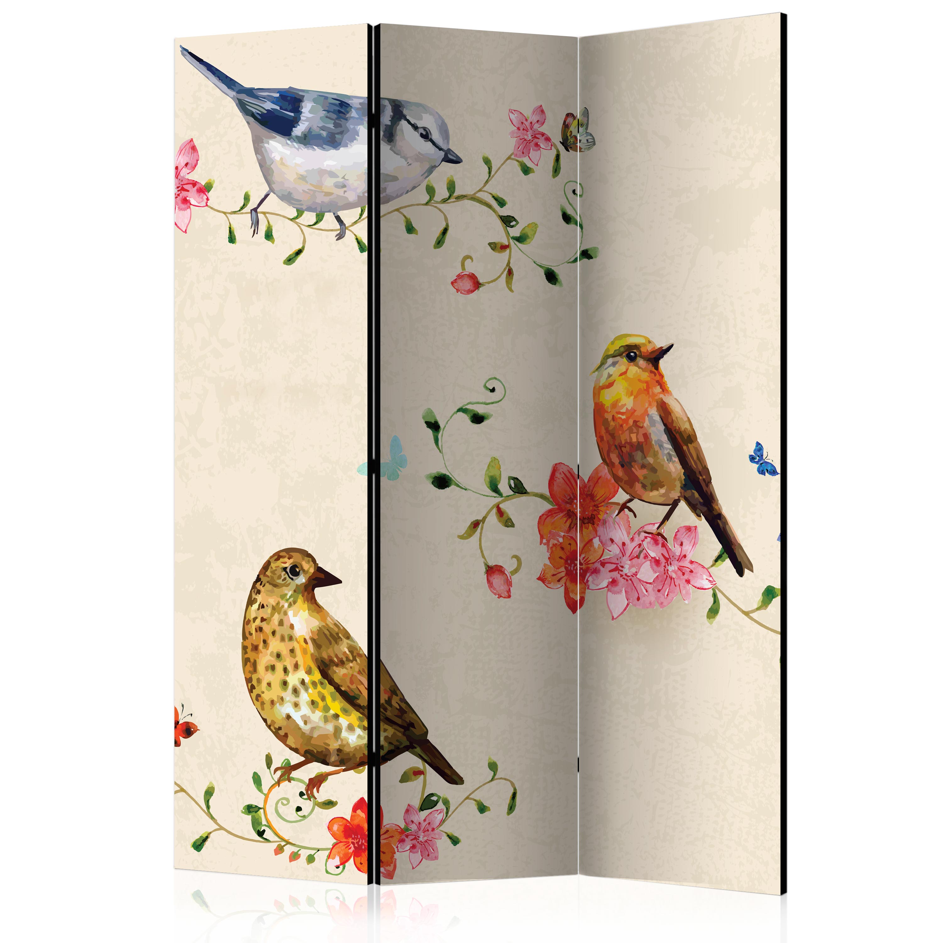 Rumsavdelare Arkiio Bird Song 135x172 cm