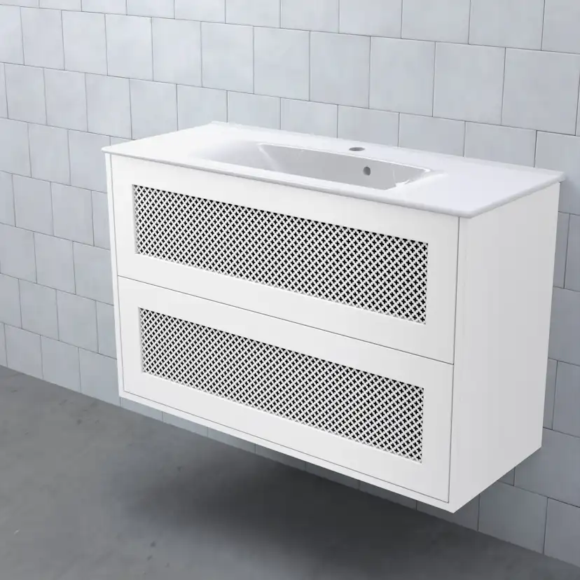 Tvättställsskåp Björbo Badrum Mejda Kompakt Hög