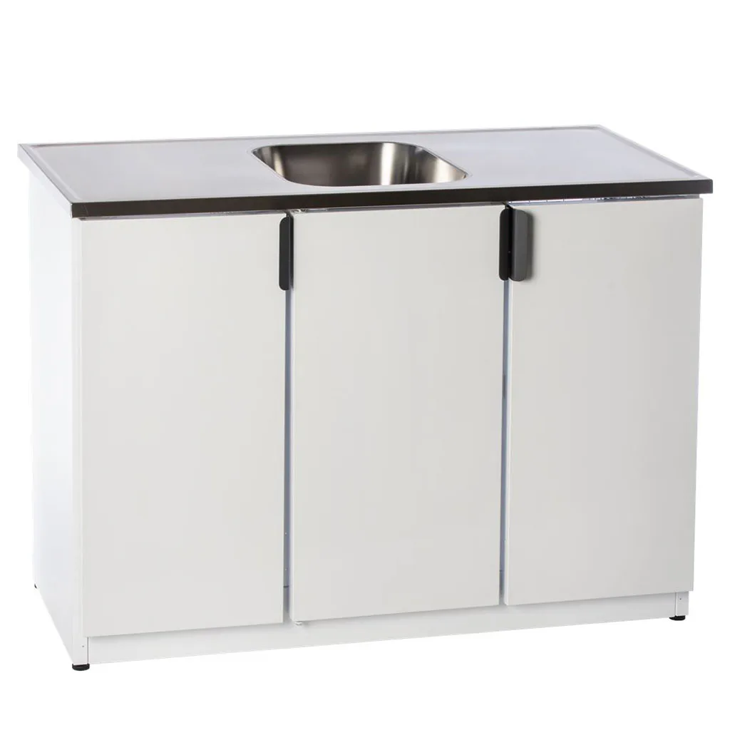 NIMO TVÄTTBÄNK Fjord Laundry Bench 120 T VIT Placering: Mitt placerad, Utförande: Fjord Laundry Bench 120 täckt, Vit