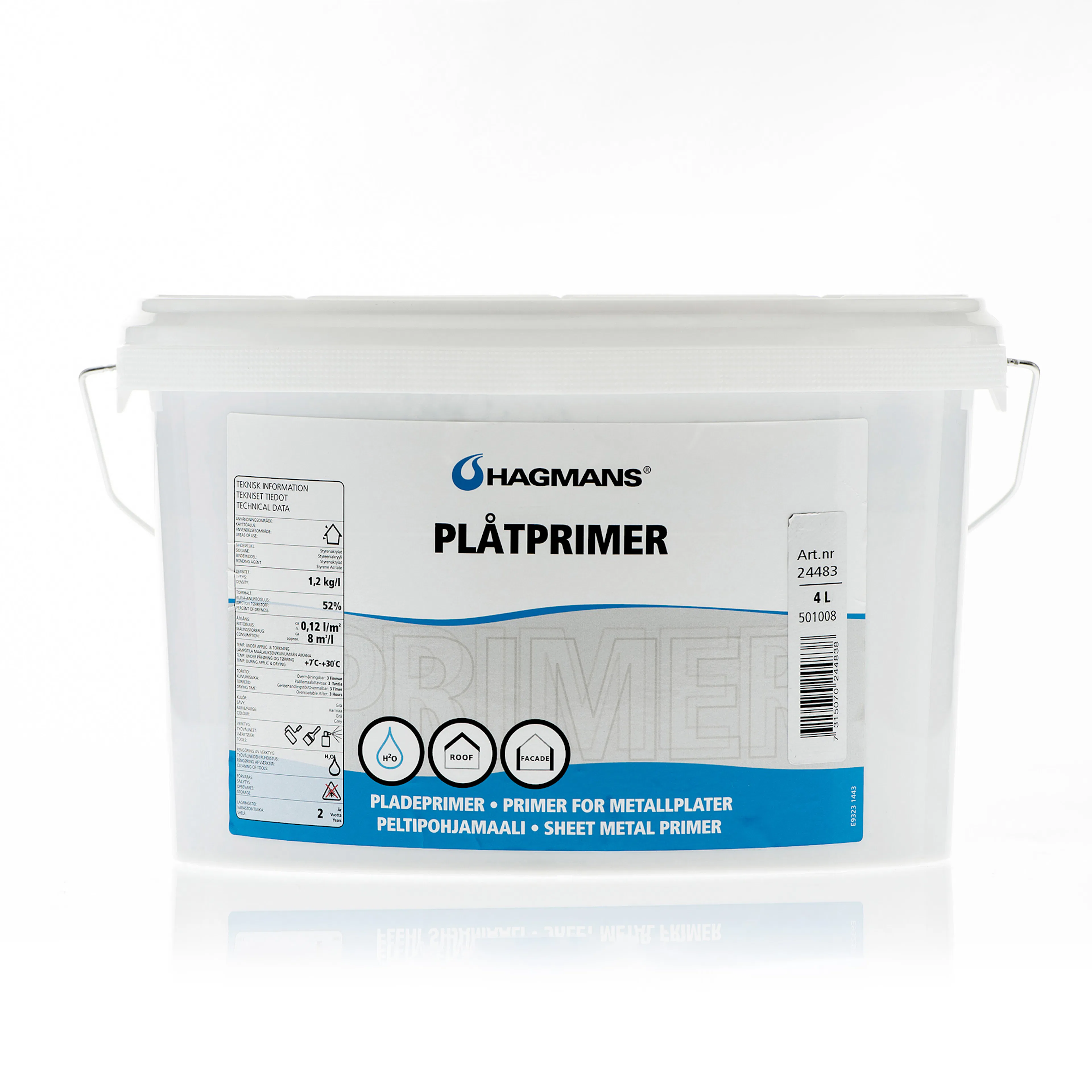 Plåtprimer Hagmans Grip On