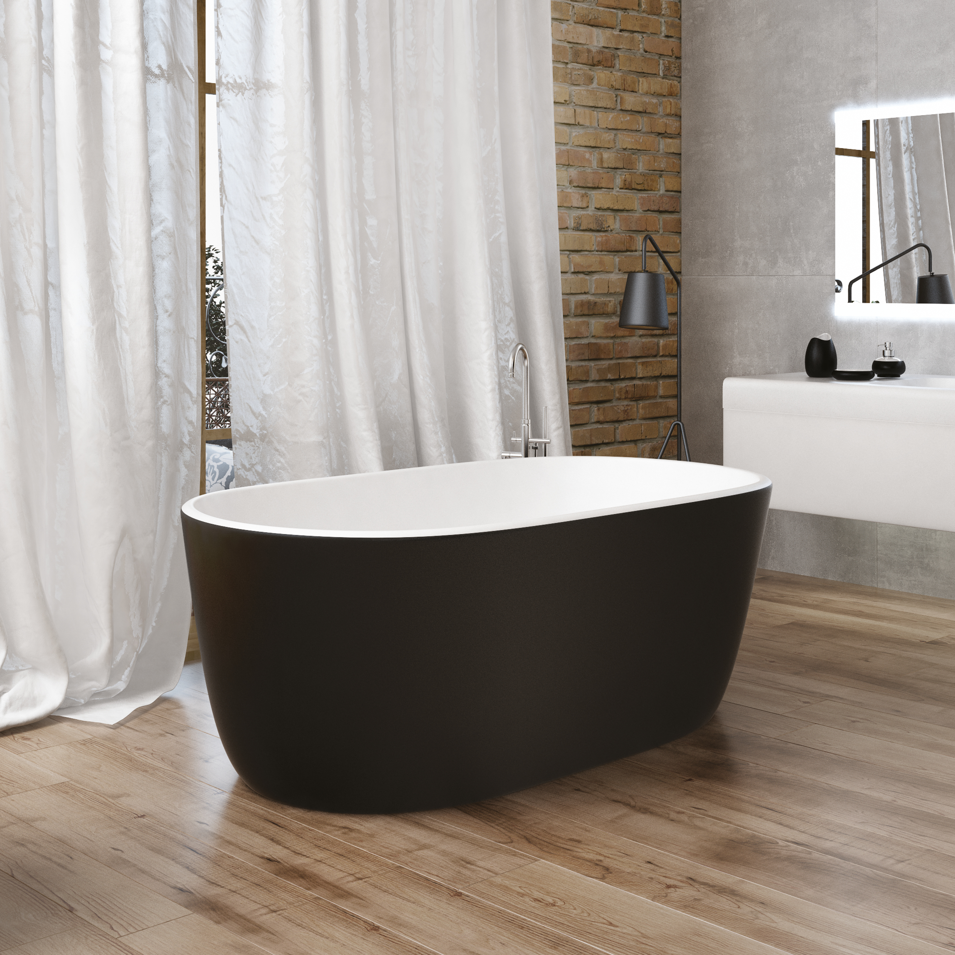 Badkar Swebad Marstrand Solid Surface