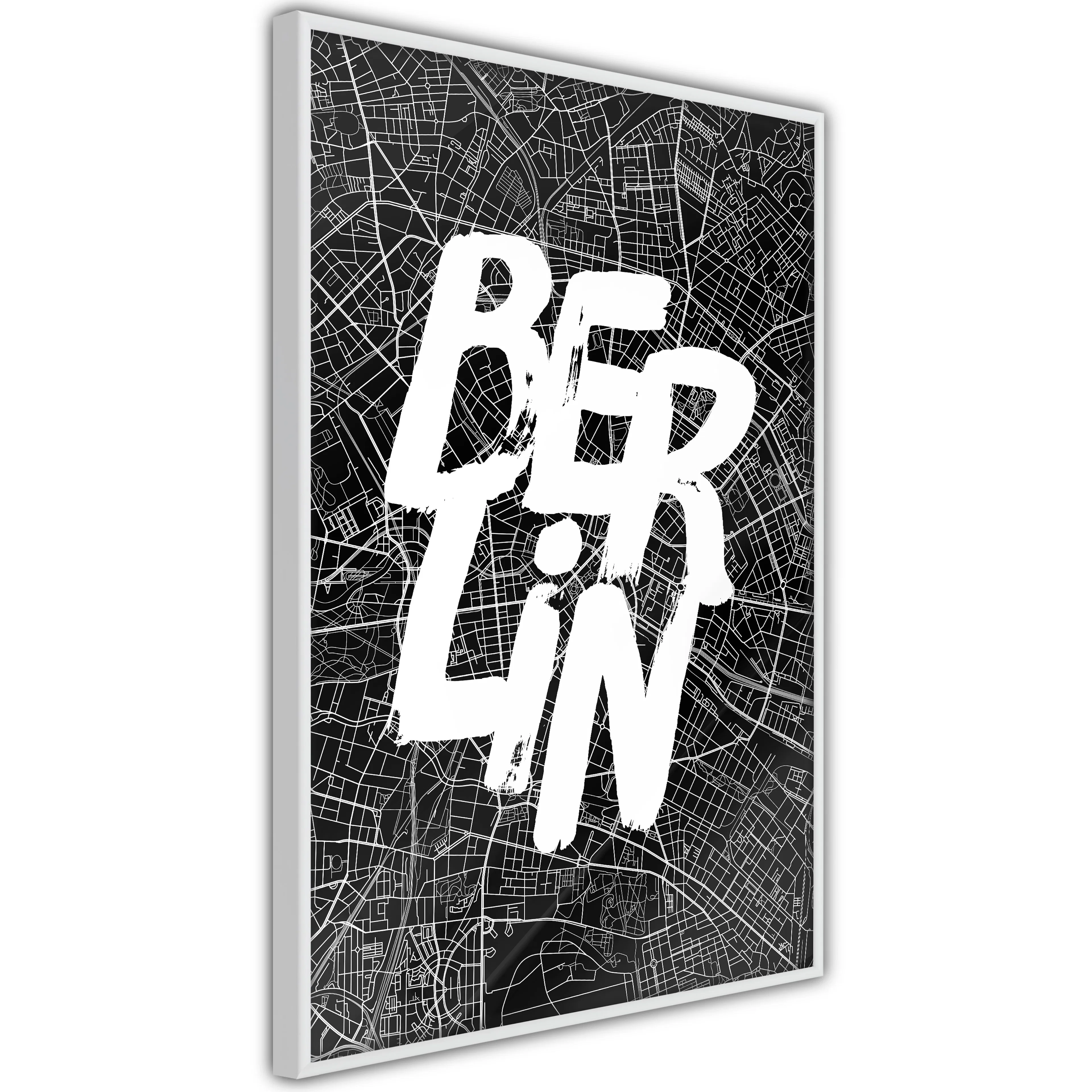 Poster Artgeist Affisch Negative Berlin