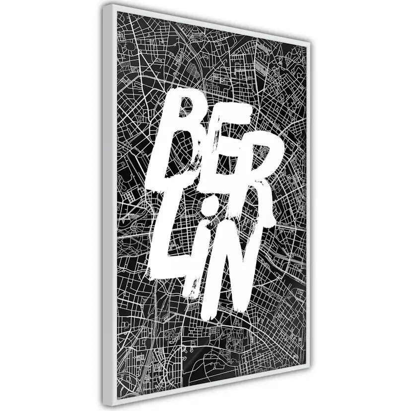 Poster Artgeist Affisch Negative Berlin