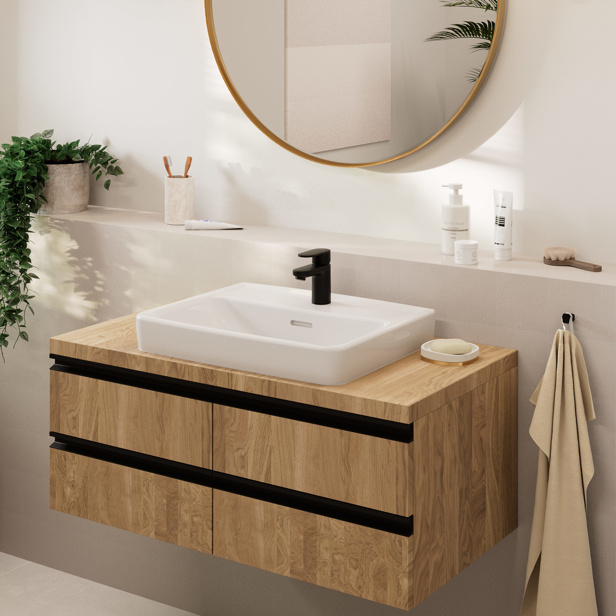 Tvättställsblandare Hansgrohe Vernis Blend 70