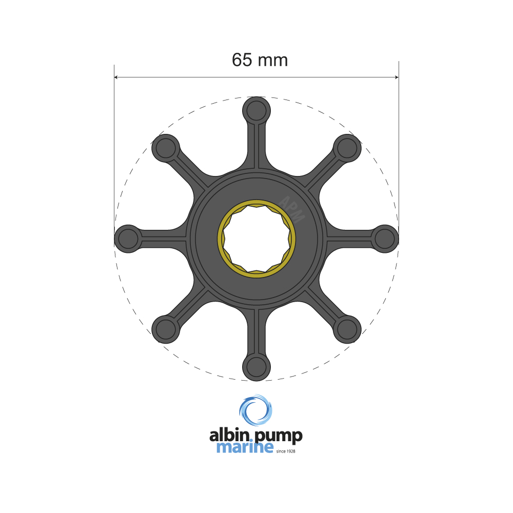 Impeller Albin Group Marine Premium 06-02-024