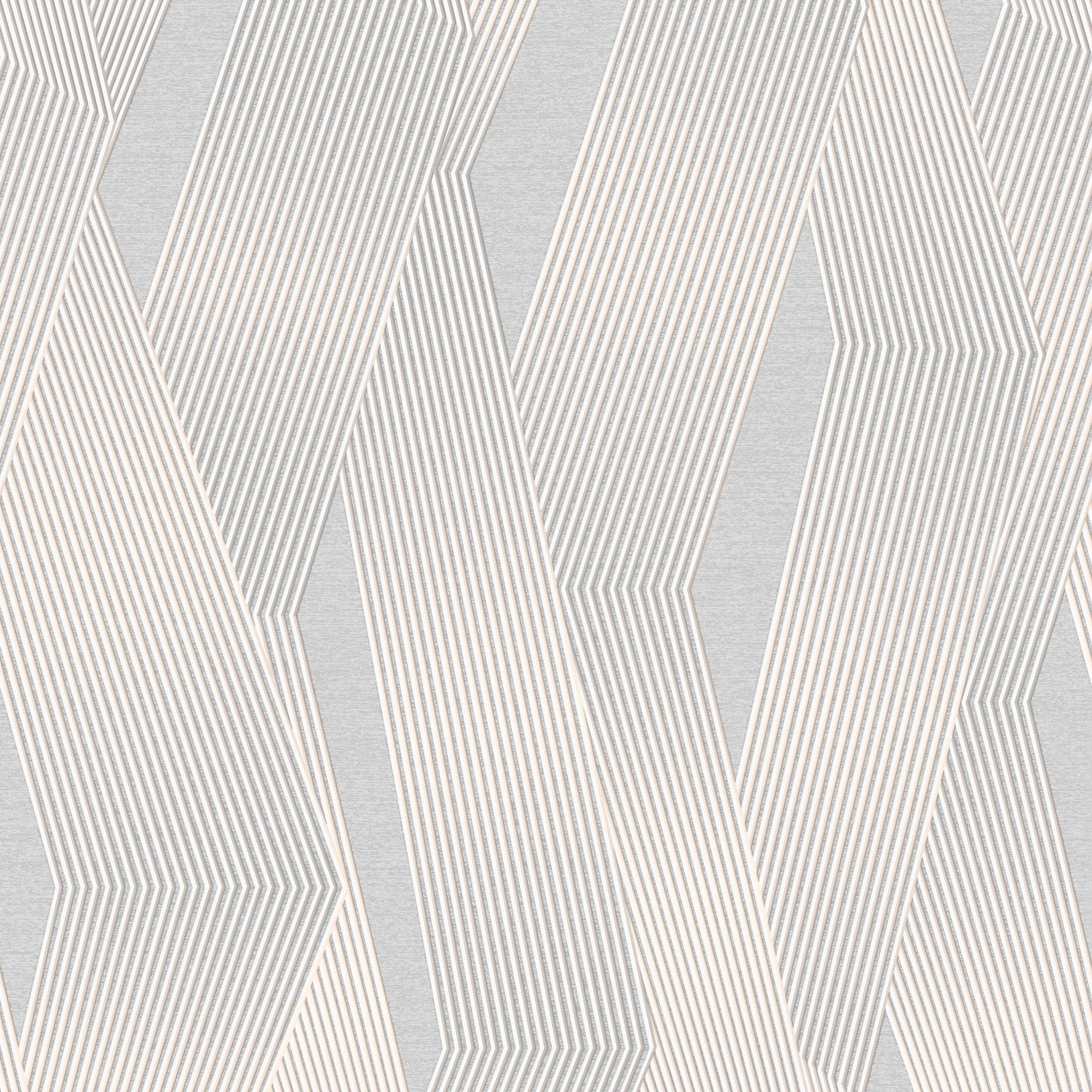 Tapet WOW Elegant Lines Ljusgrå