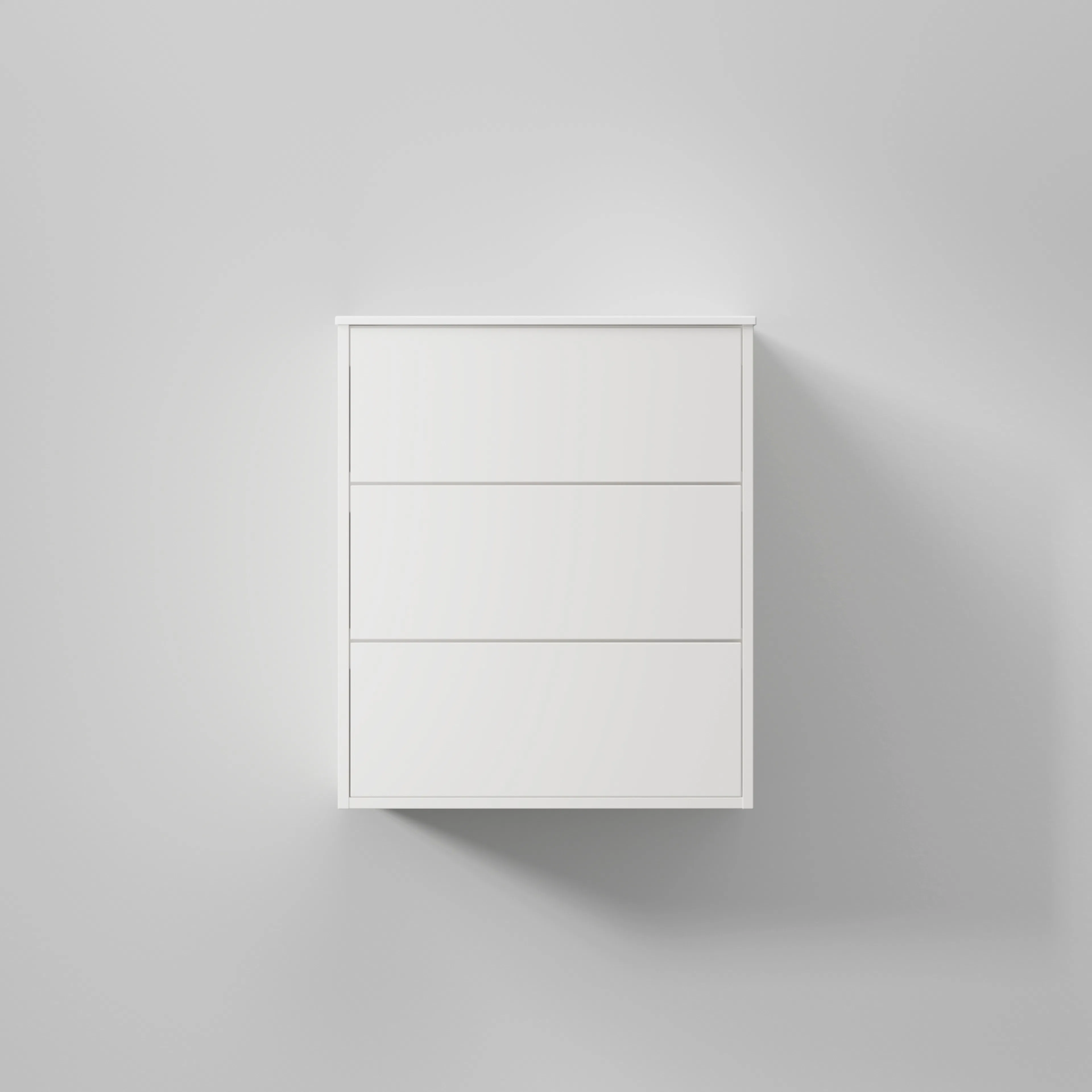 Kommod Terra Solid 60, Pure White, 3 Lådor Färg: Pure White, Bredd: 600 mm