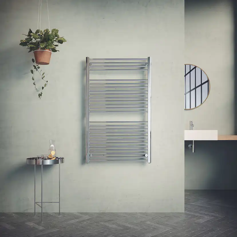 Sofiero Cv Krom, 1210x750/708mm/ 796/414w BxH: 750x1210 mm. Vatten & El. Krom