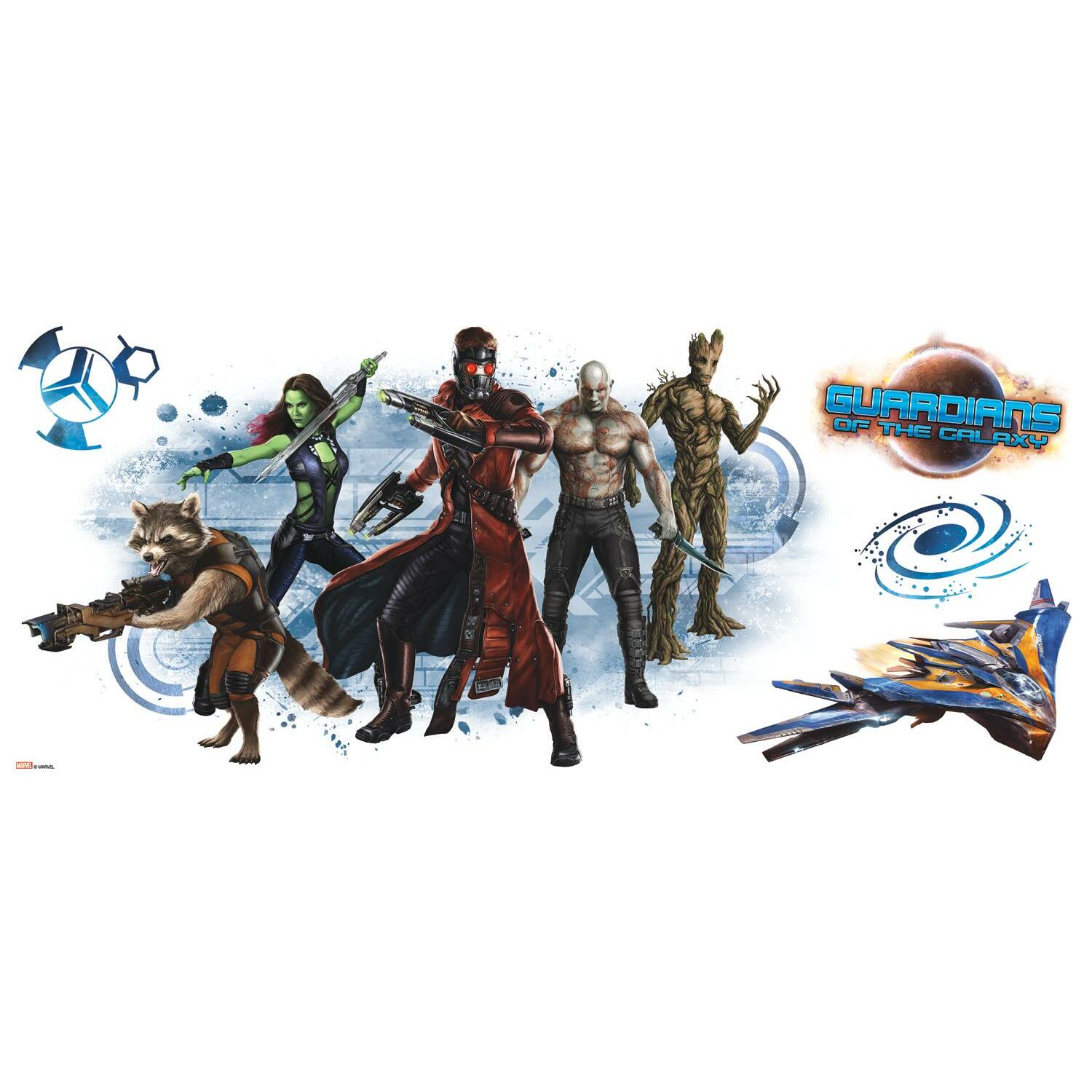 Väggdekor RoomMates Guardians of the Galaxy