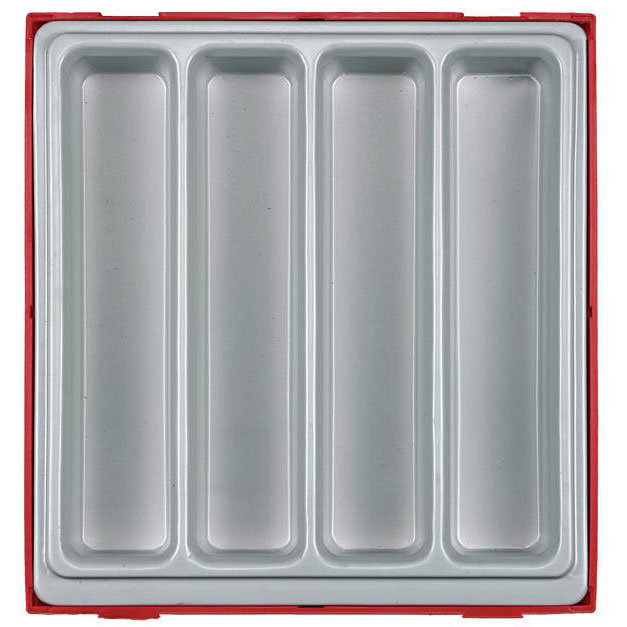 Inbyggnadslåda med 4 fack Teng Tools TTD00