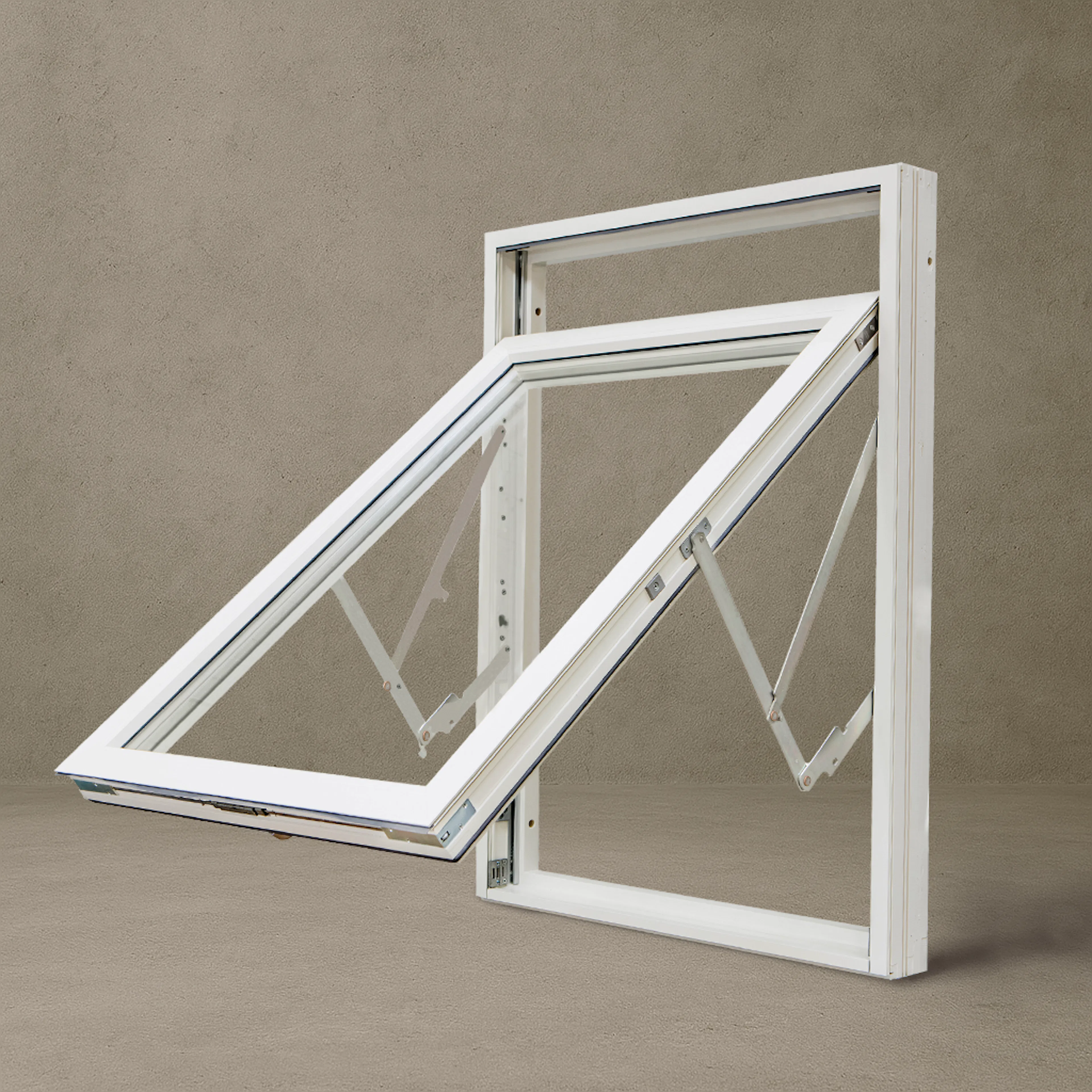 Vridfönster Sveafönster Solid Aluminium 3-glas