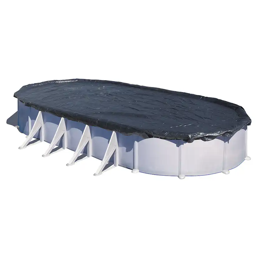 Poolöverdrag Gre Vinter För Oval Pool 915x470 cm