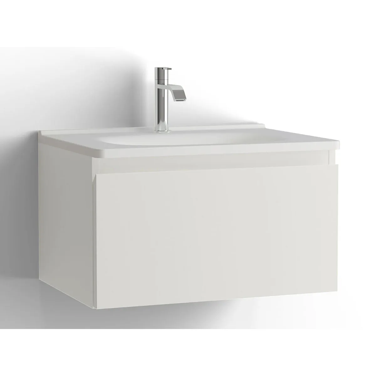 Tvättställsskåp Vedum Flow 600x413 med 1 Låda