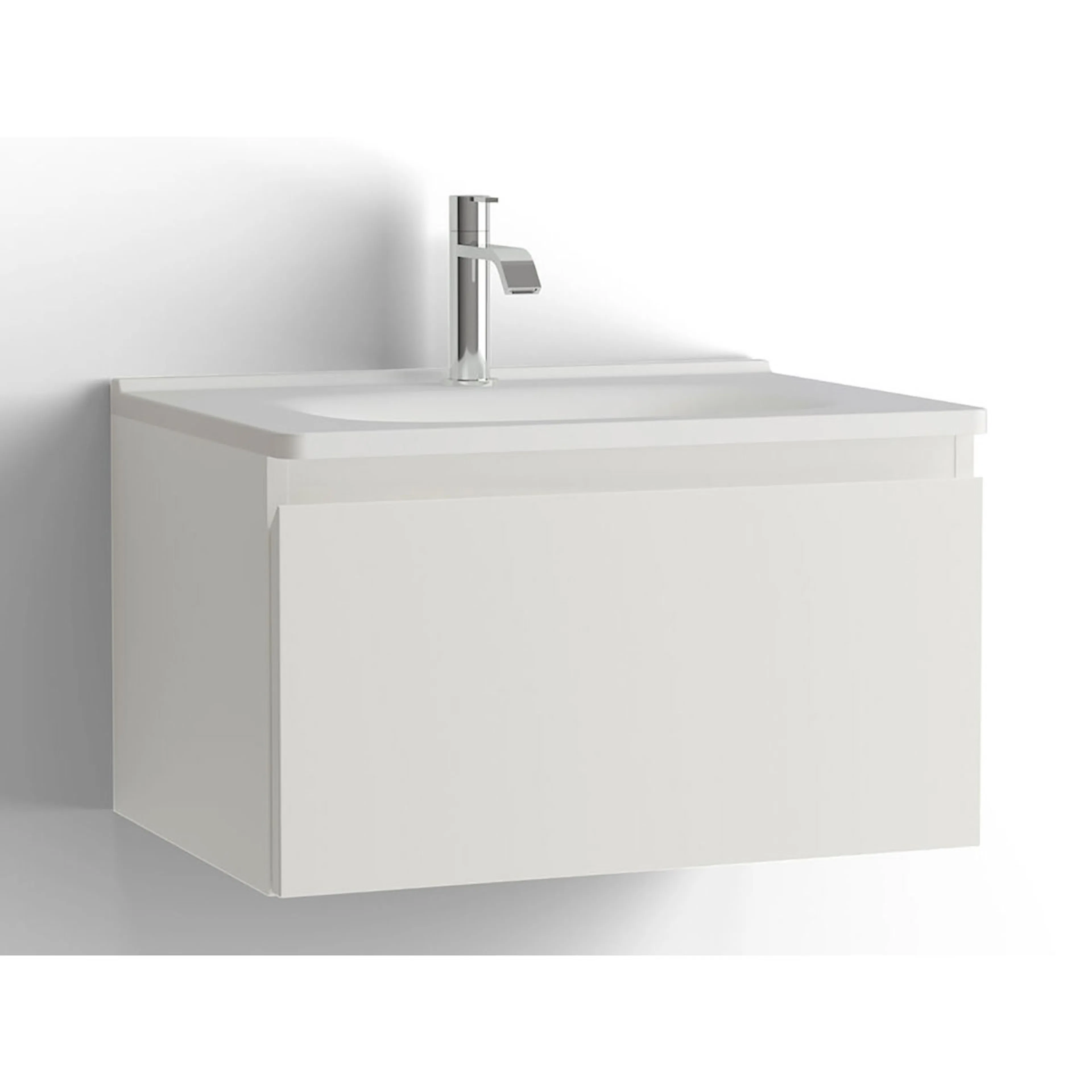 Tvättställsskåp Vedum Flow 600x413 med 1 Låda