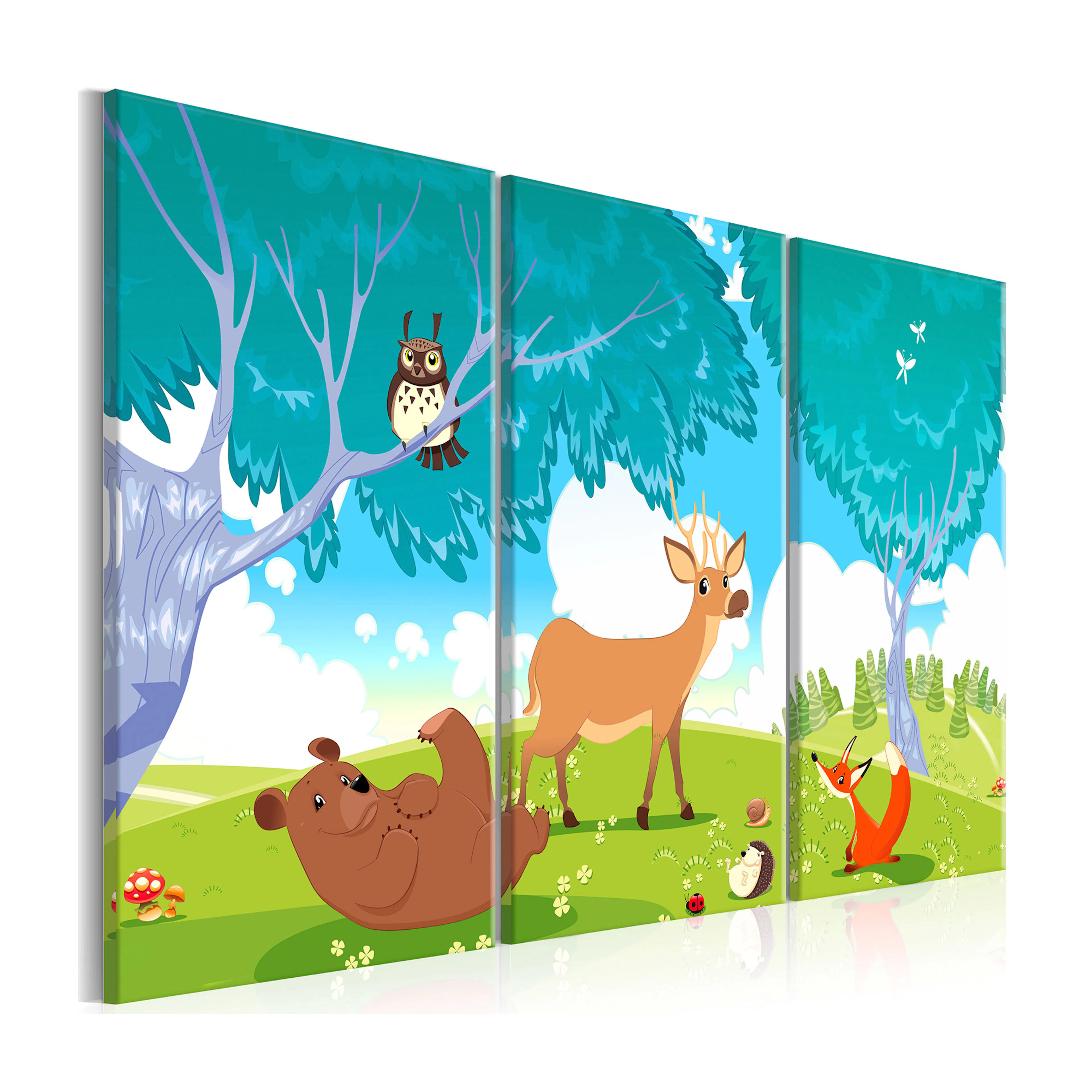 Tavla Arkiio Friendly Animals 3 delar