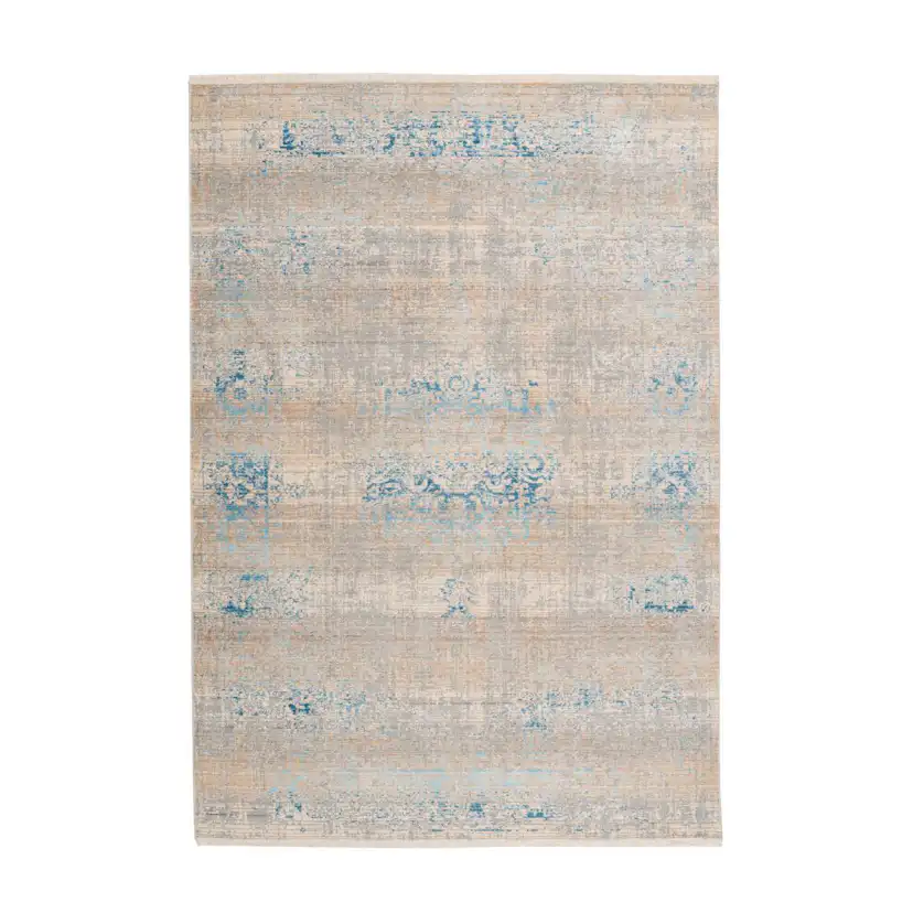 Gandeer Matta Nez Grå/Turkos 200x290 cm 200x290 cm