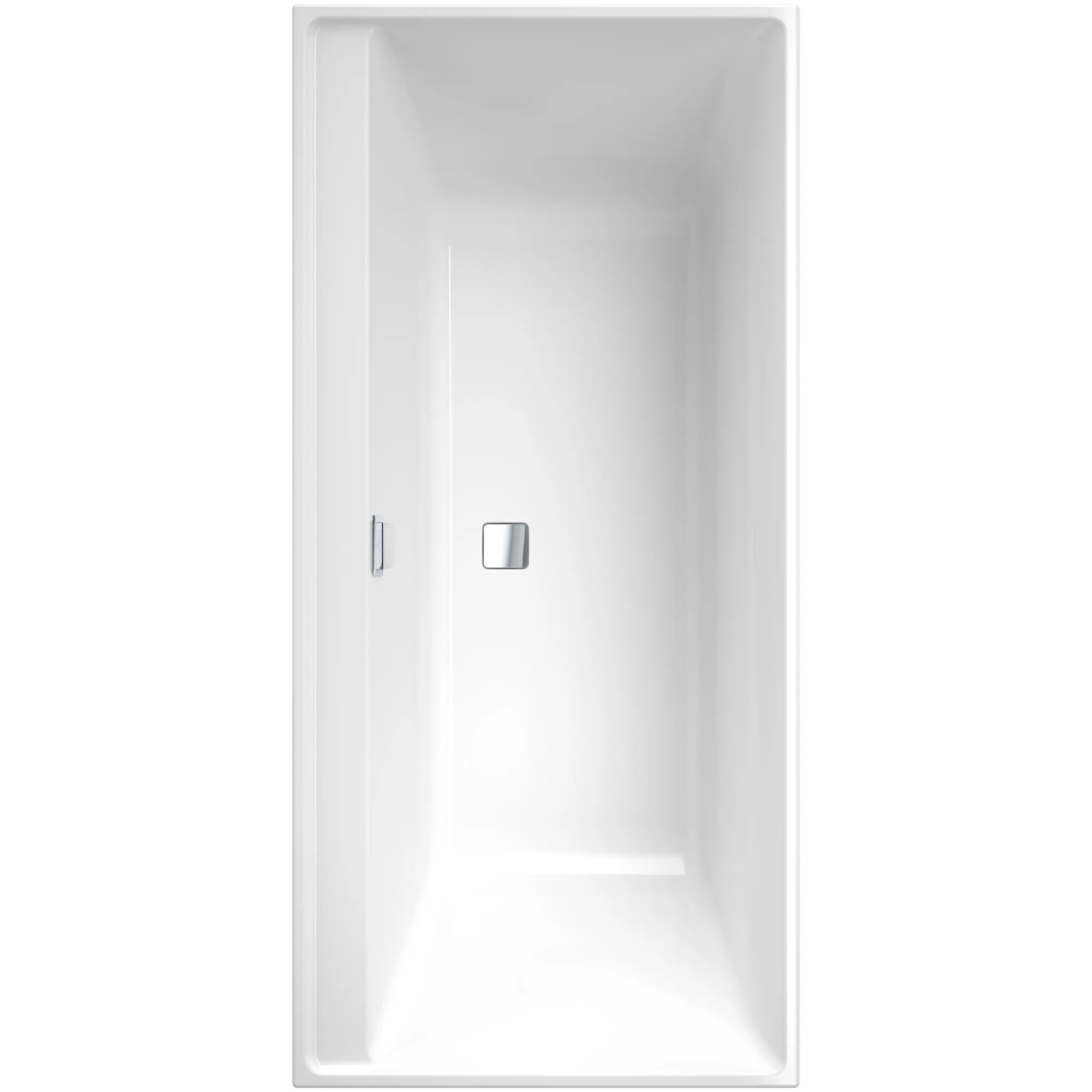 Badkar Villeroy & Boch Collaro UBA160COR2DV-01 Vit Alpin, L: 1600 mm, Krom