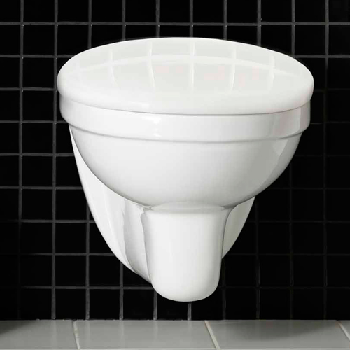 Toalettpaket Hafa Wall med WC-fixtur och Spolplatta