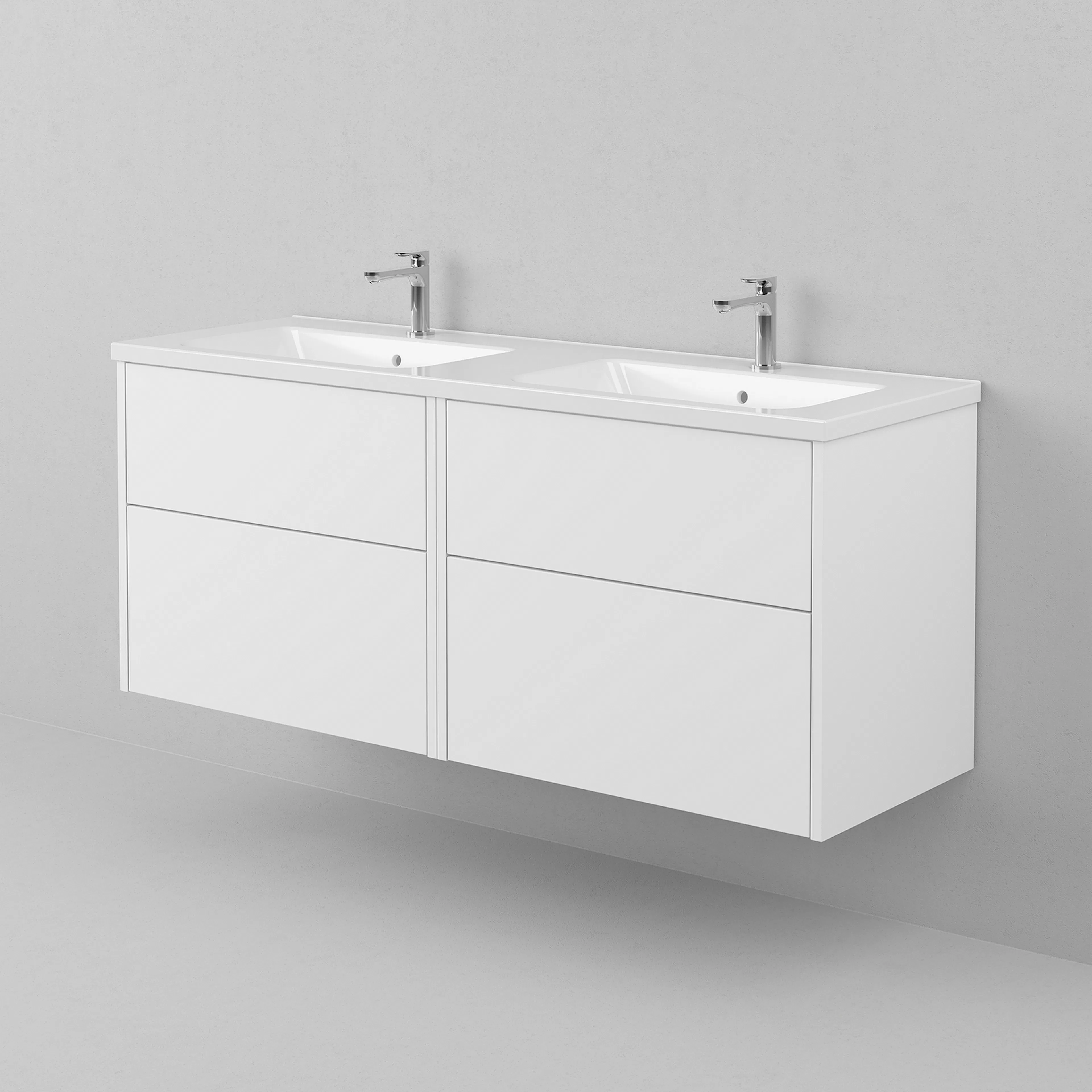 Kommod GRAND Solid 140 D Premium White