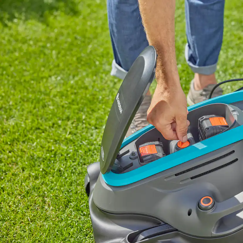 Gräsklippare Gardena PowerMax Duo 46/36V Utan Batteri & Laddare