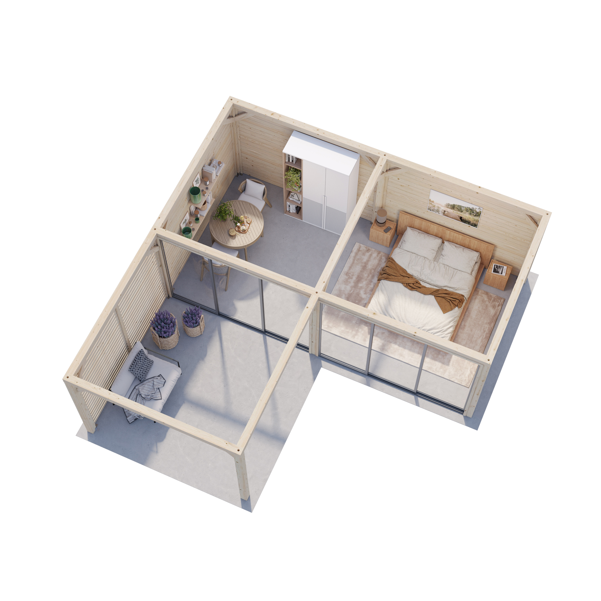 Uterum Palmako Lenna 24,9 m2 Set 413 Slide