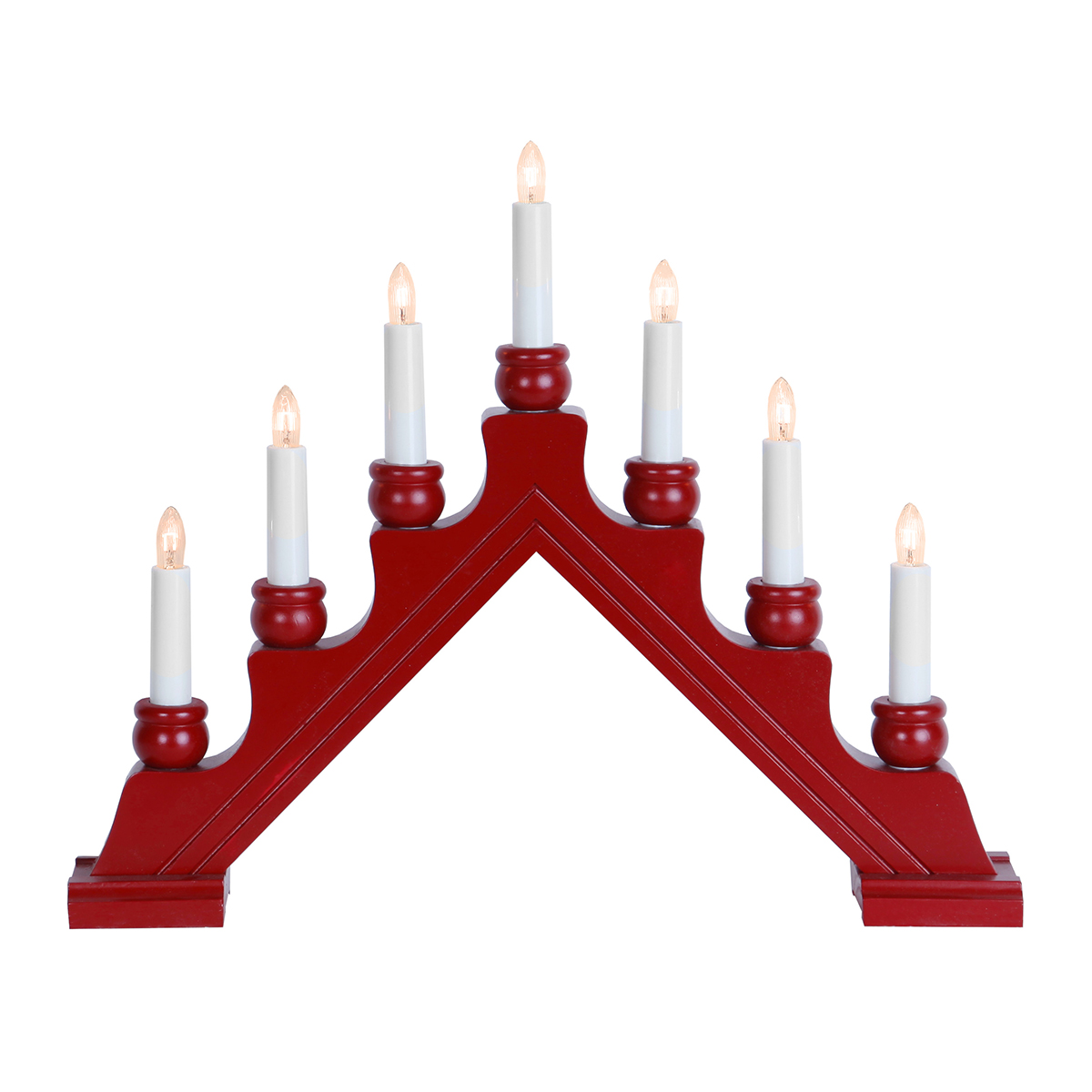Ljusstake Star Trading Karin 7-Armad Adventsljusstake