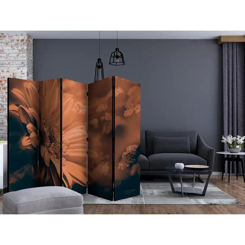 Rumsavdelare Arkiio Gerbera in Bronze II 225x172 cm