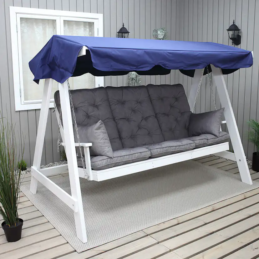 Hammockdyna Baltic Garden Malmö Dynset till Hammock med Hög Rygg, Grå