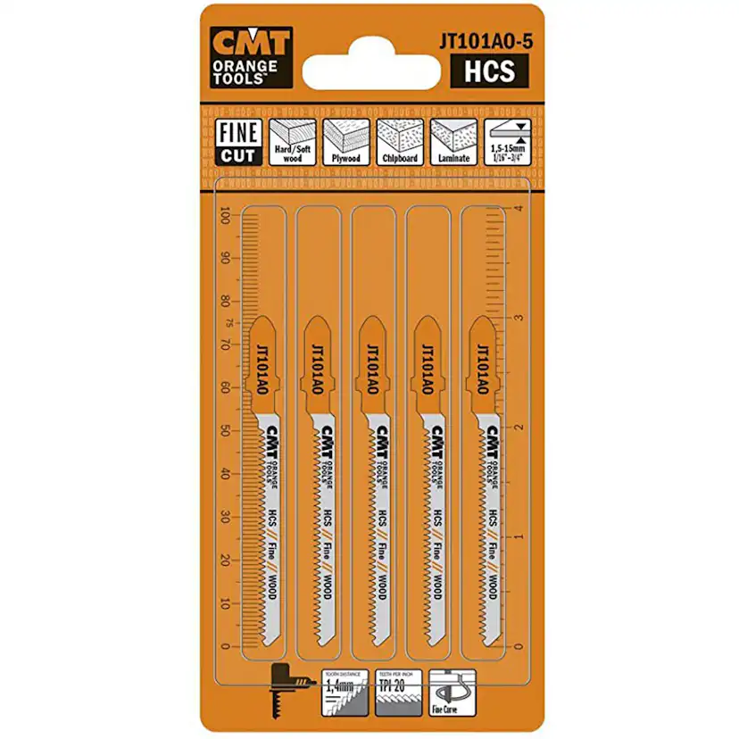 Sticksågblad CMT Orange Tools Trä 50mm HCS Basic 5 st