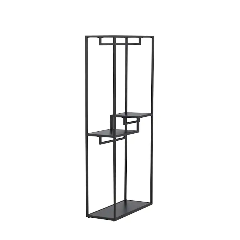 Staal Clothing Hanger - Black / Steel Färg: Black
