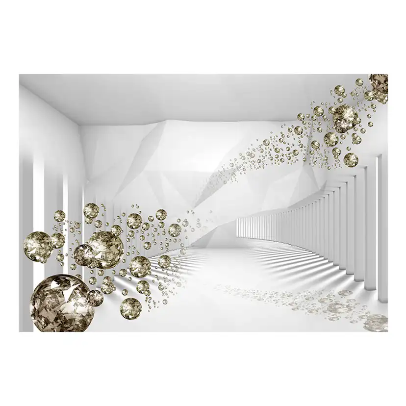 Fototapet Arkiio Diamond Corridor Grey