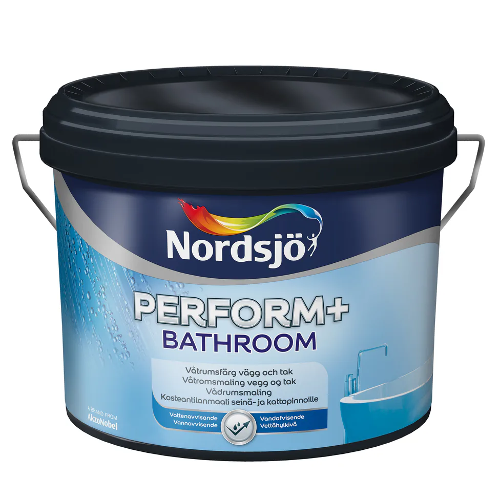 NORDSJÖ PERFORM+ BATHROOM VIT 10L Volym: 10 L