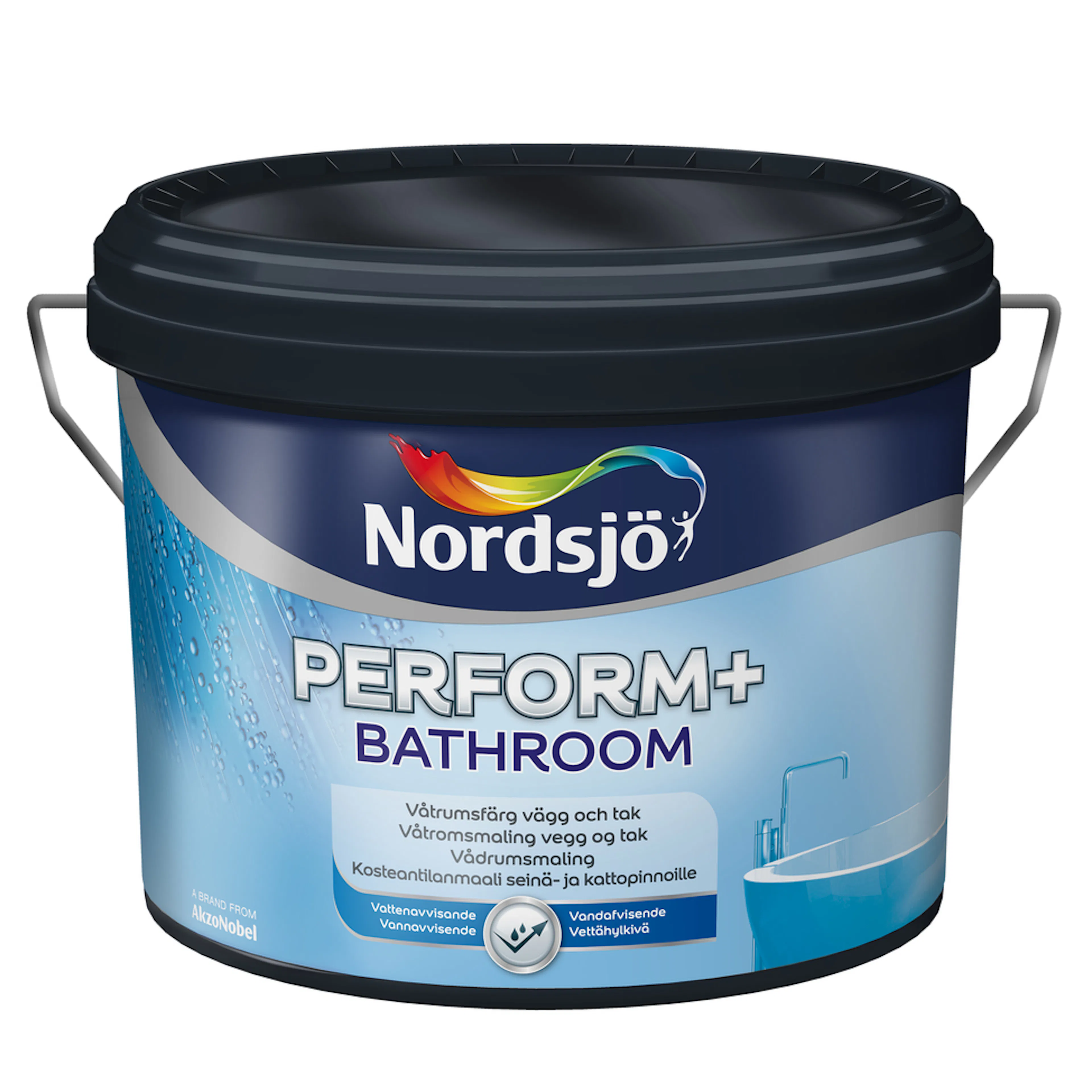 NORDSJÖ PERFORM+ BATHROOM VIT 10L Volym: 10 L