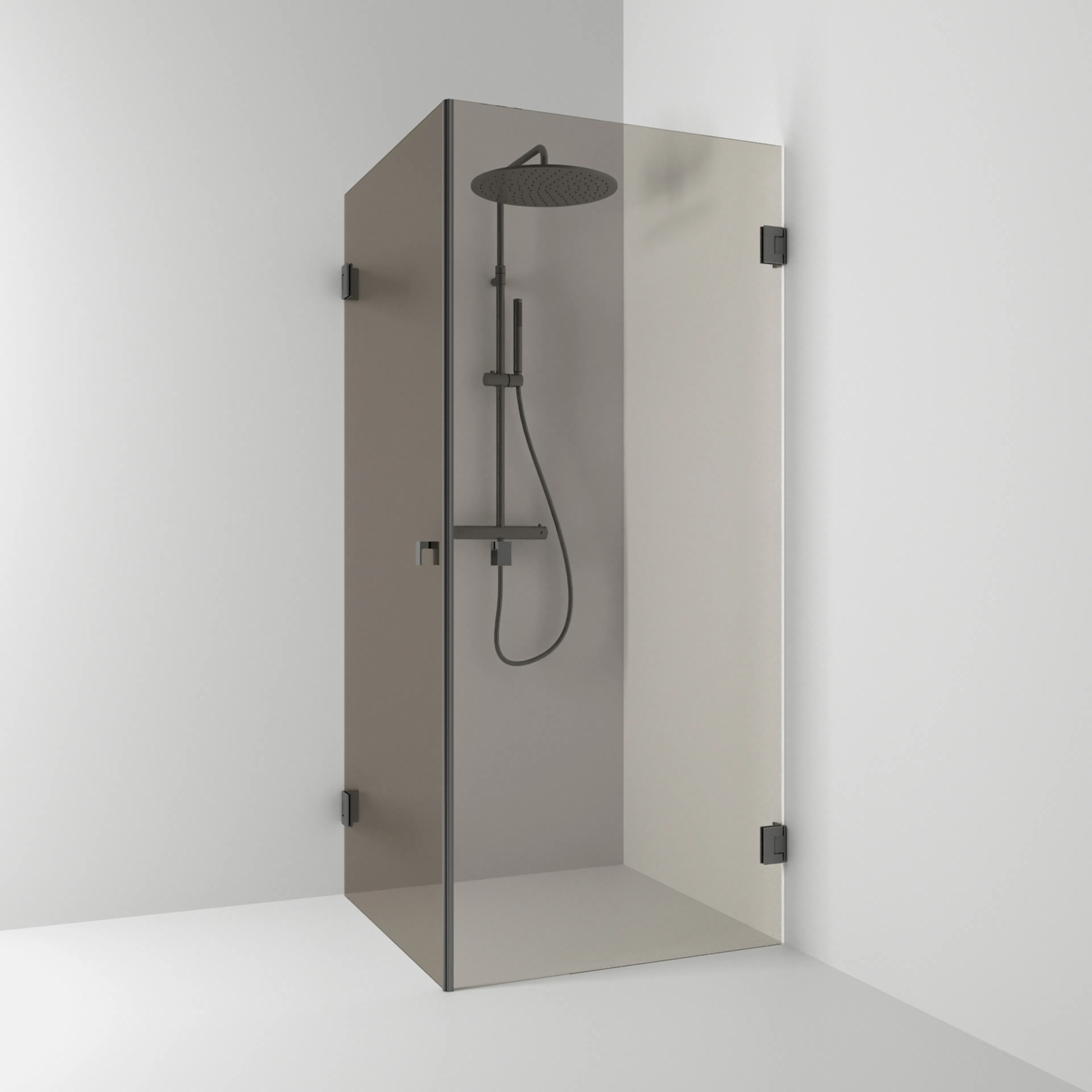 Duschhörn Svedbergs 180° Rak