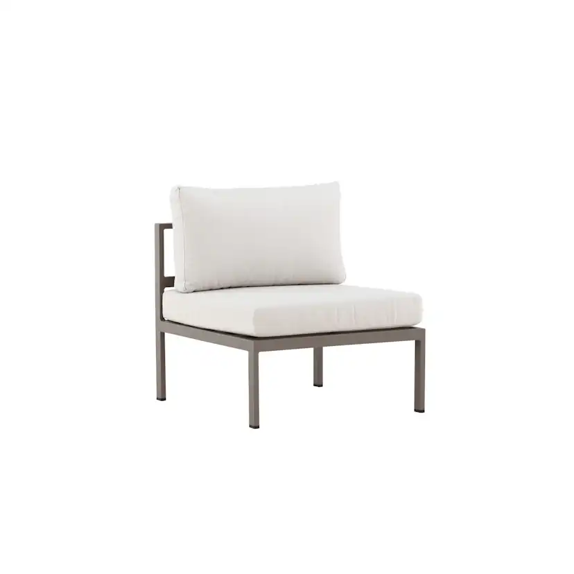 Copacabana Sofa Module Middle - Brown / Beige Brun/Beige