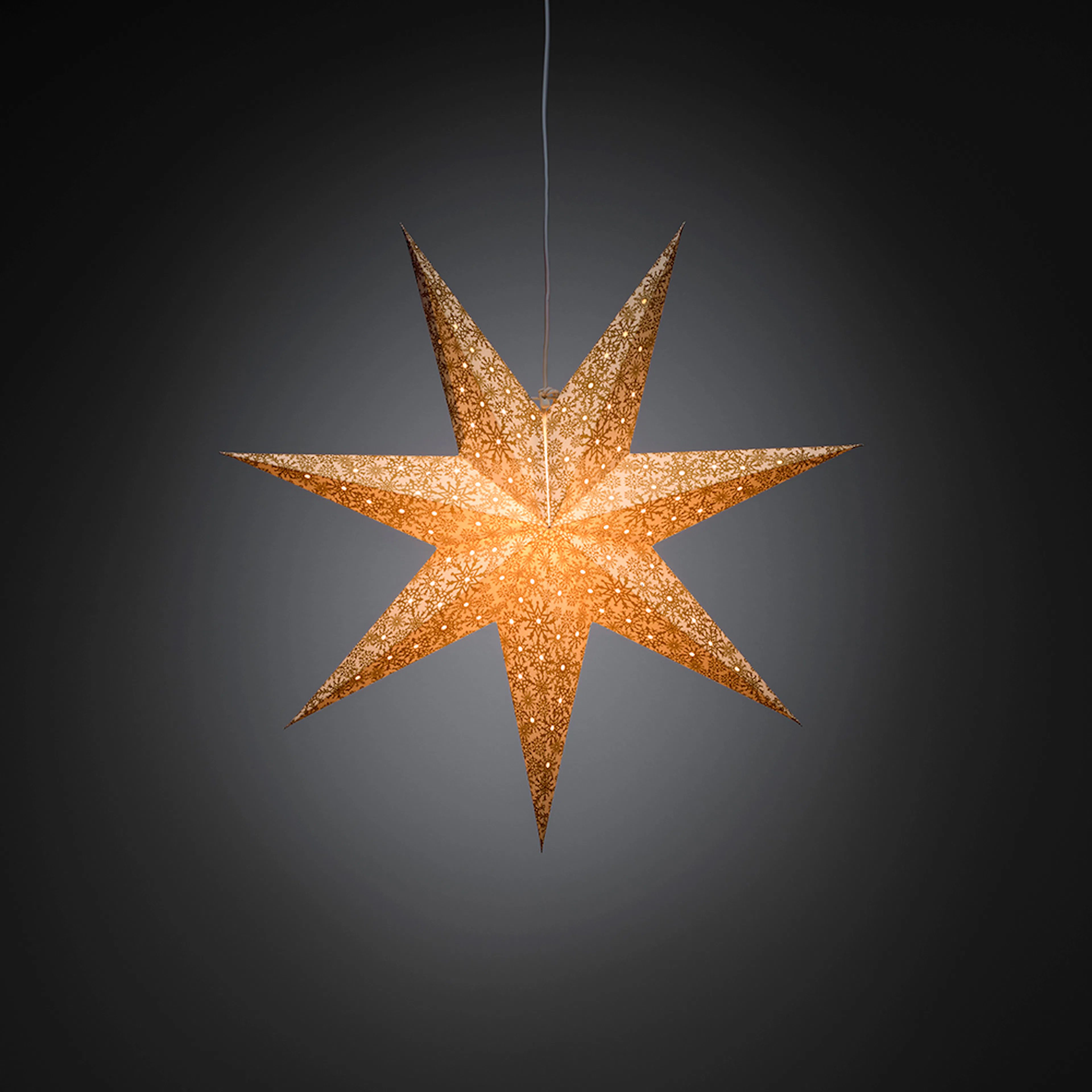 Adventsstjärna Gnosjö Konstsmide Hängande 60x60 cm