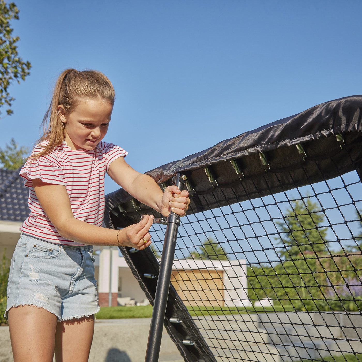 Fotbollsmål Salta Rebounder 164x164 Cm