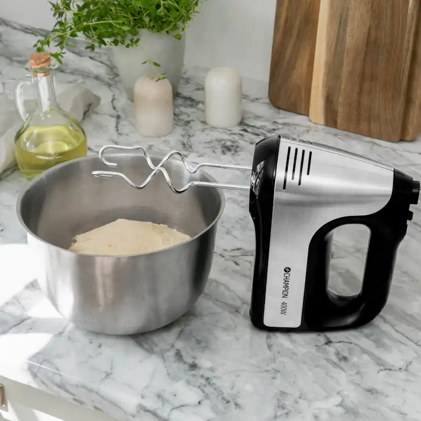 Elvisp Champion 400W 5-hastigheter + Turbo EV400 Svart/Rostfri