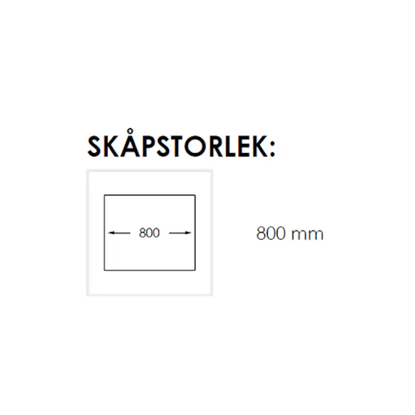 Diskho Nordic Tech Radius 700 X Rostfri Enkel med Korgventil & Vattenlås