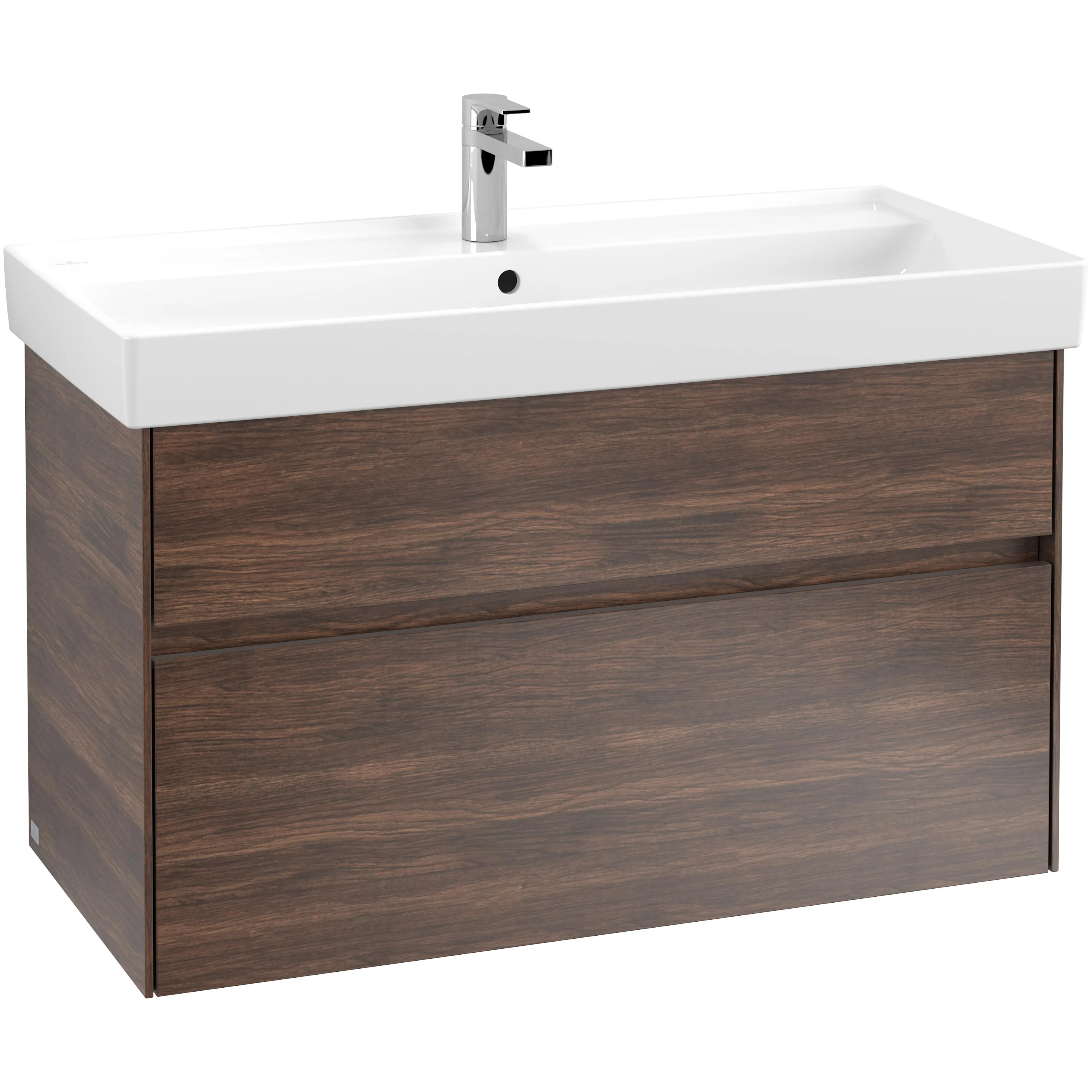 Tvättställsskåp Villeroy & Boch Collaro C01100VH Arizona Ek, B: 954 mm utan Belysning