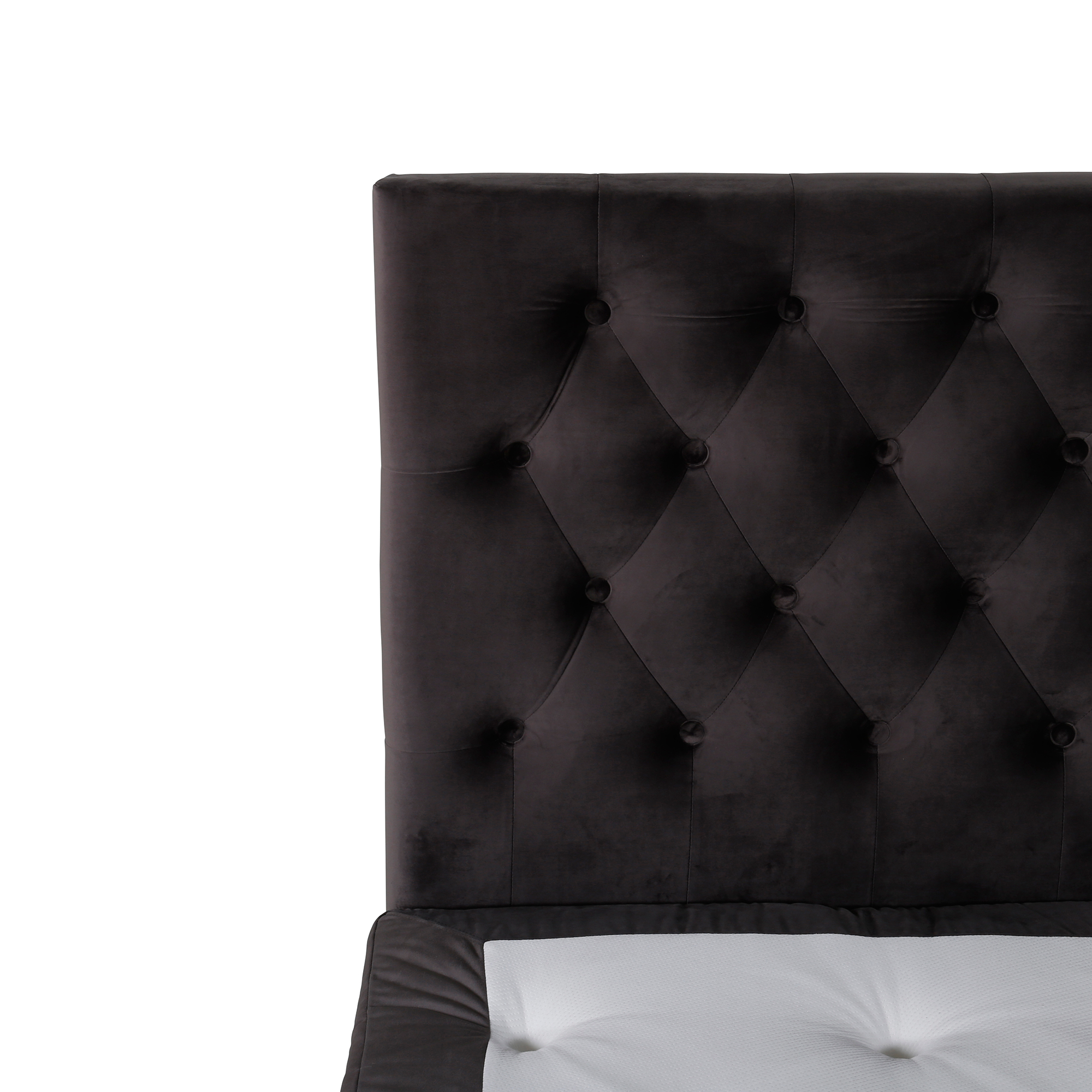 Ställbar Kontinentalsäng Venture Home Vickleby 180x200 Sammet med Sänggavel Föra 180