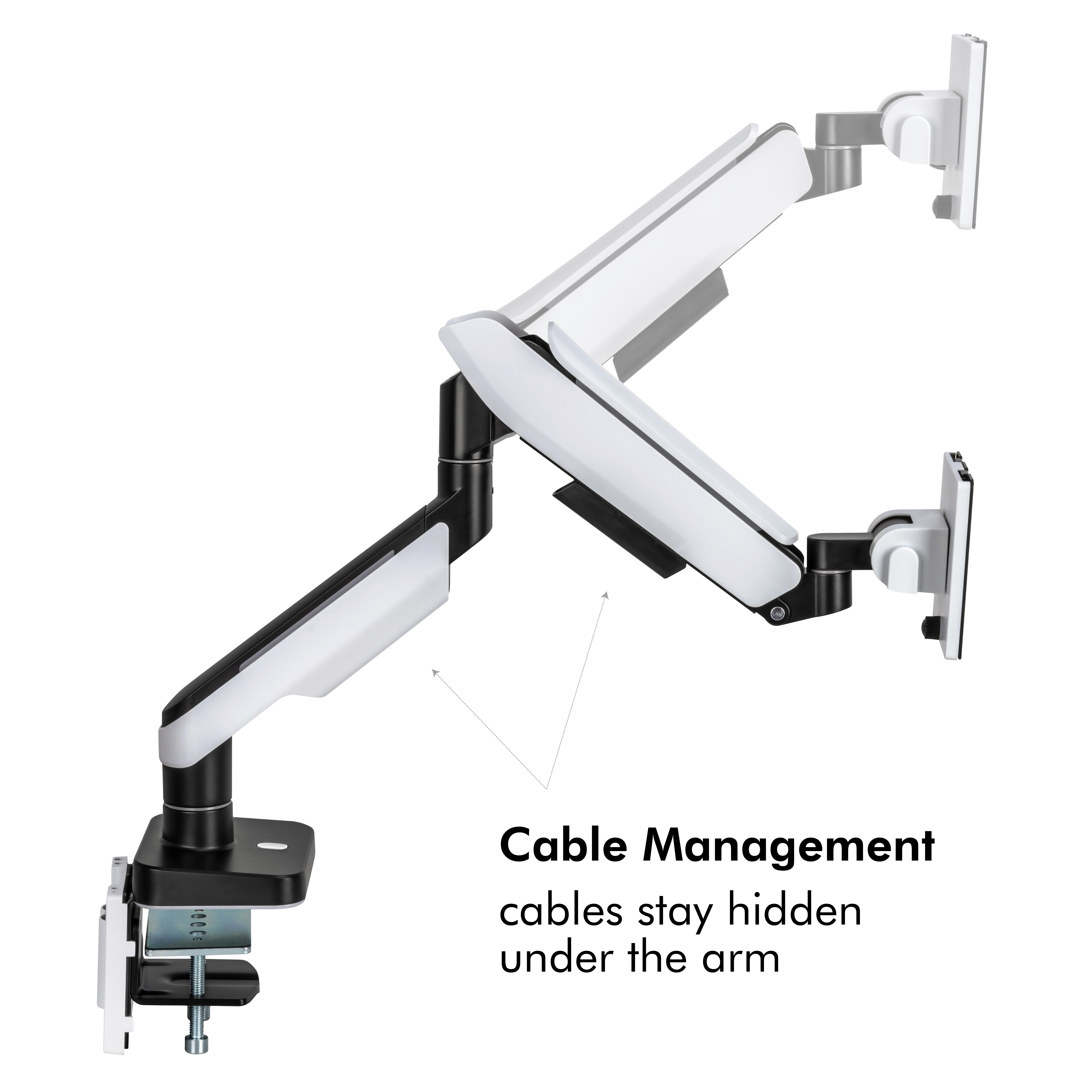 Gaming-monitorarm LogiLink 17-32 tum med Belysning