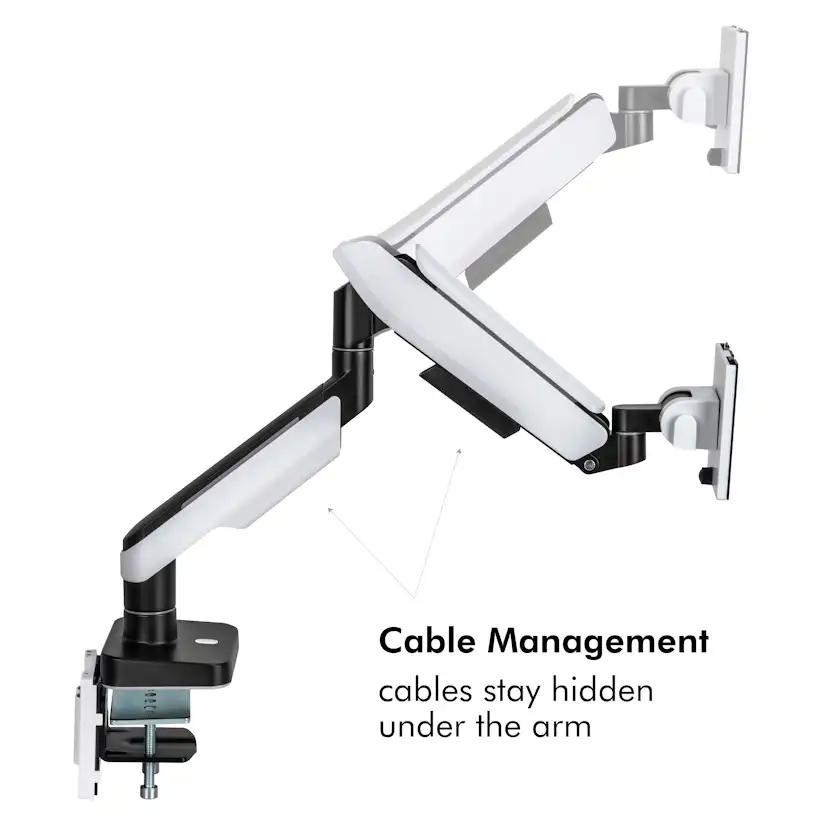 Gaming-monitorarm LogiLink 17-32 tum med Belysning